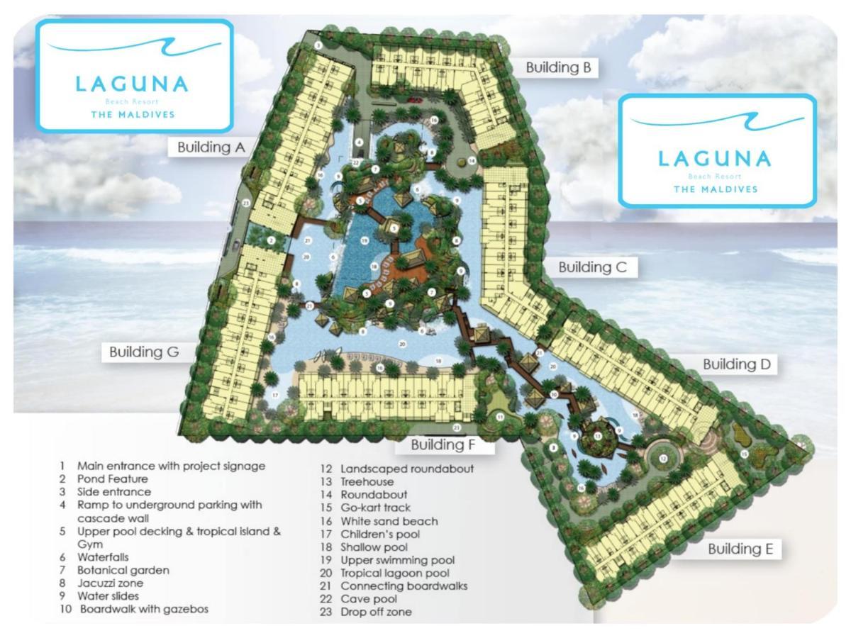 Laguna Beach Condo Resort 3 Maldives Pattaya Pool View ลากูน่า บีช คอนโด รีสอร์ต 3 พัทยา Jomtien Beach Buitenkant foto